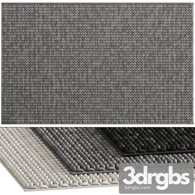 Coarse knit carpet 01