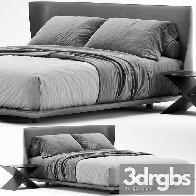 Download B&B Italia Alys Bed model - 3DRGBs