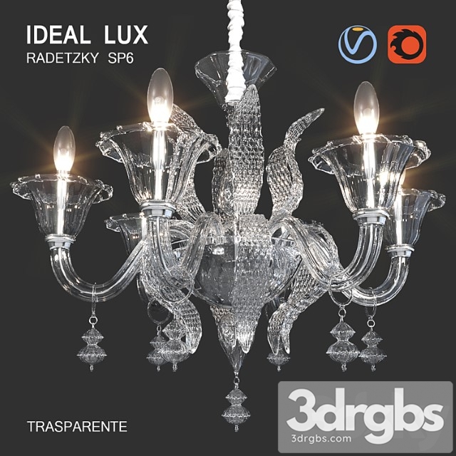 Ideal lux radetzky sp6