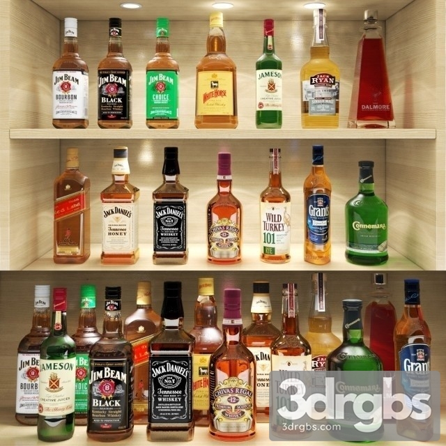 Bar Set Whiskey