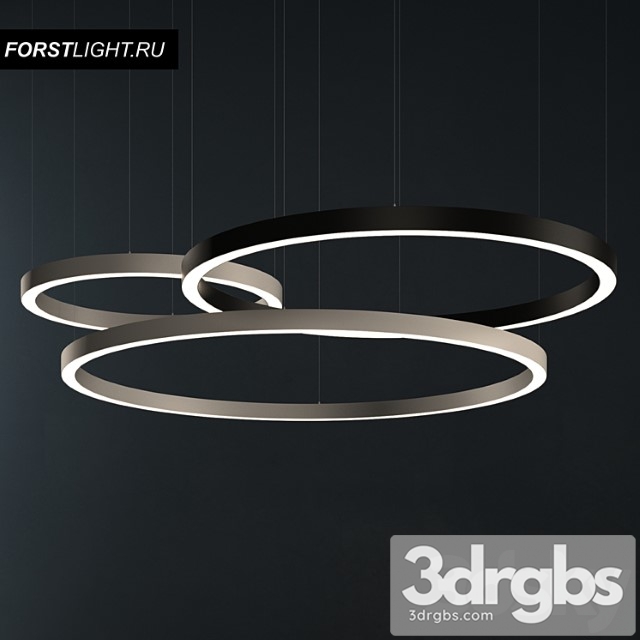 Pendant lamp forstlight ring