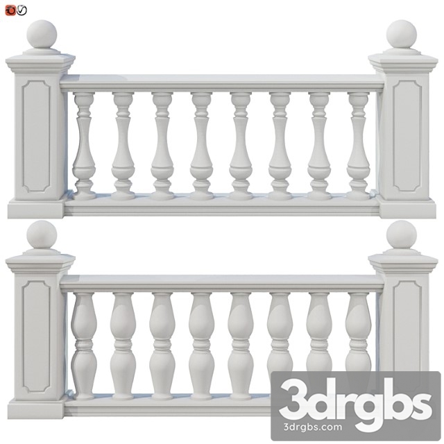 Balustrade Classic Set 4