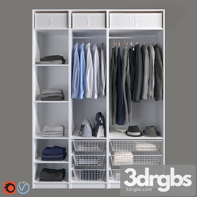 Clothes Wardrobe pax from ikea