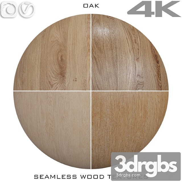 Seamless wood texture - oak №4