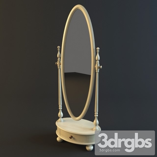 Oval Mirror Modenese Gastone