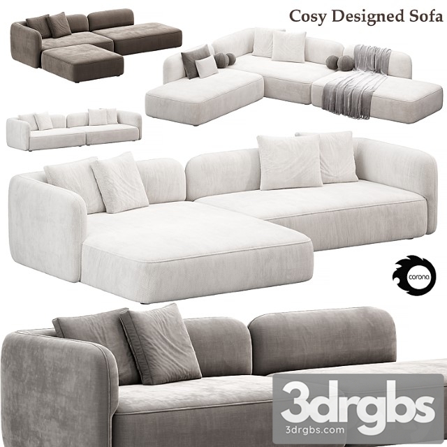 Cozy sofa designed by francesco rota, sofas