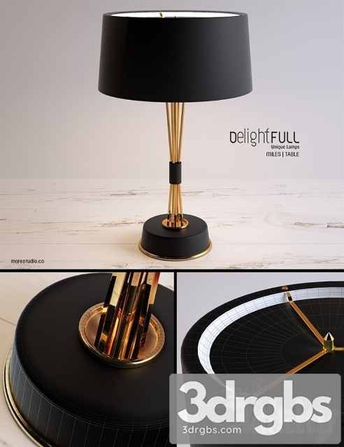 Delightfull - miles table light