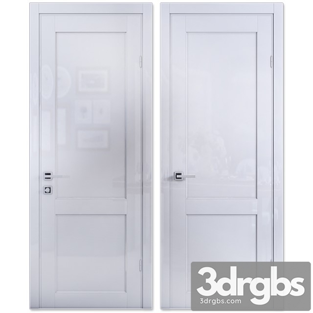 Door mezzo porte elegant 58 68 white oolong