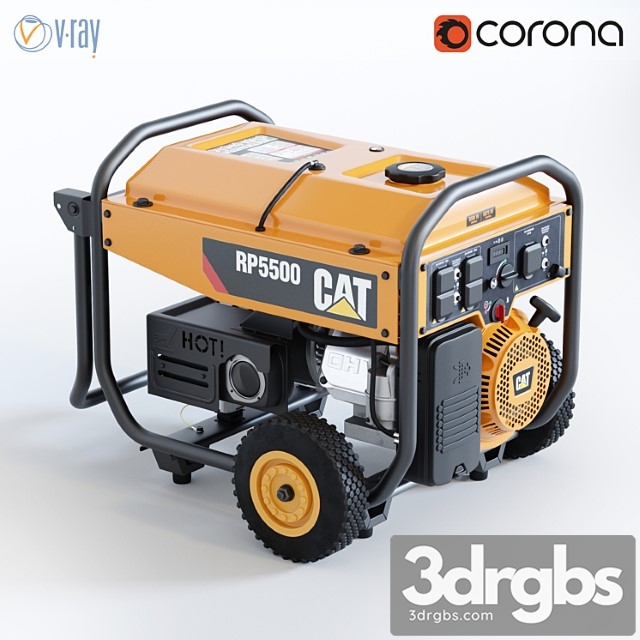 Portable generator cat rp 5500