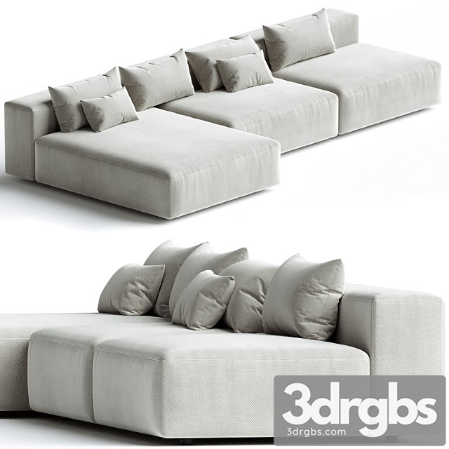 Eleonore 360x170cm Modular Sofa