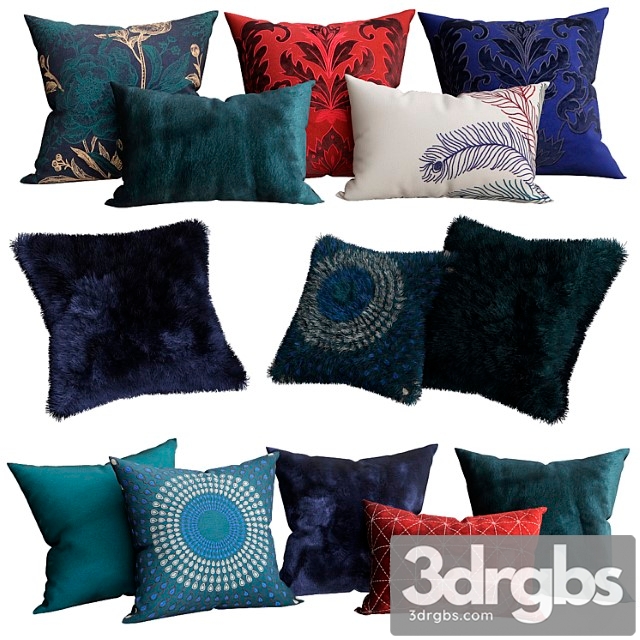 Jewel Tone Decorative Pillow Collection