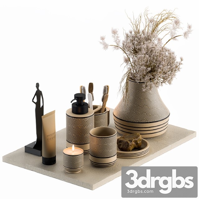 Bathroom Decor Set 08 2