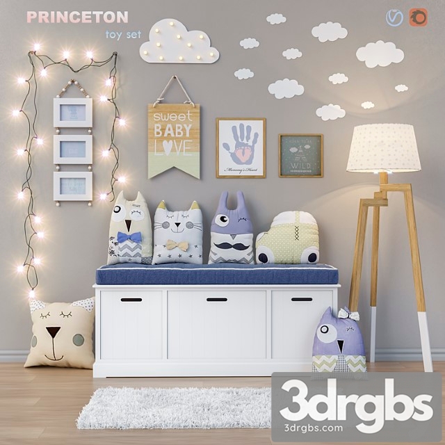 Toys and Daybed Princeton Set 15