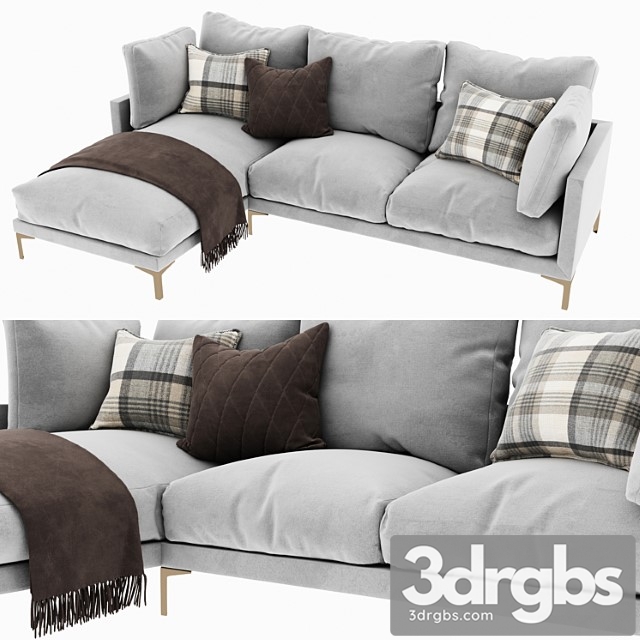 Adams chaise sectional sofa