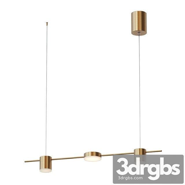 Loft industry modern - brass button line- led7