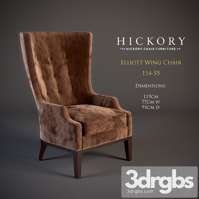 elliott wing chair