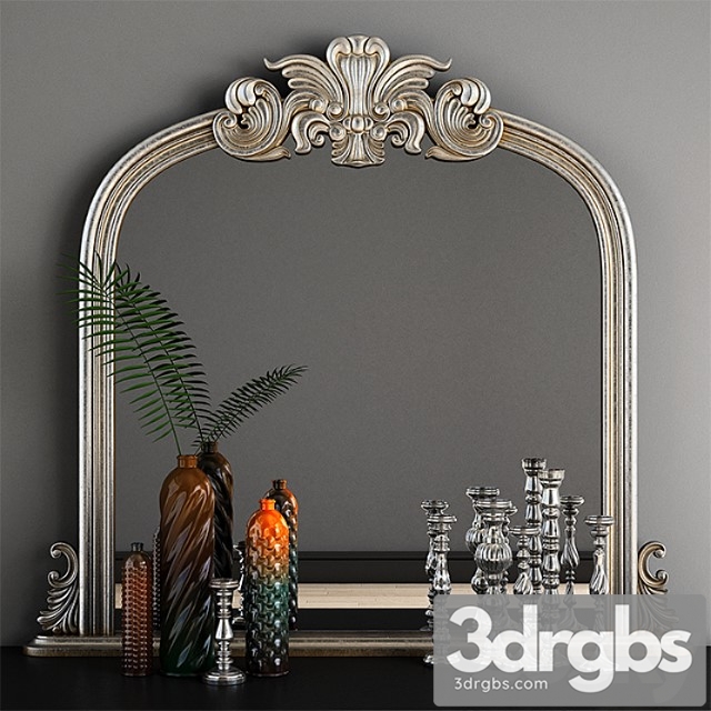 Haversham overmantel mirror