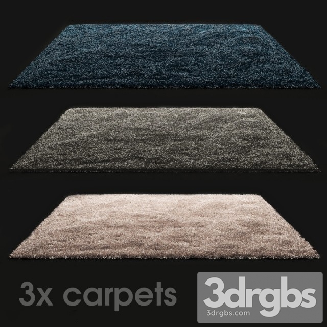 Square Feather Carpet 2