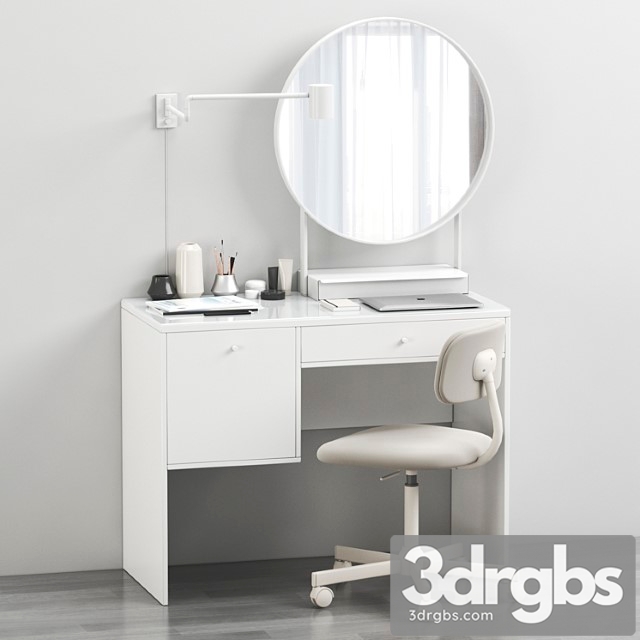 Ikea syvde dressing table and decor 2