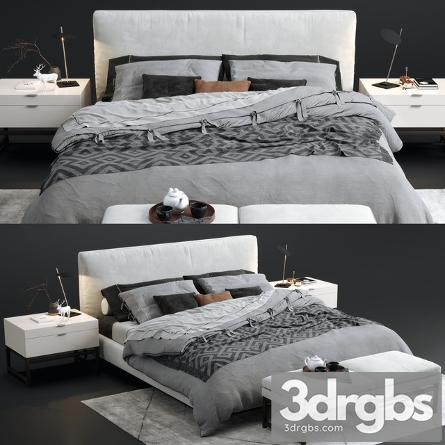 Minotti Andersen  Bed