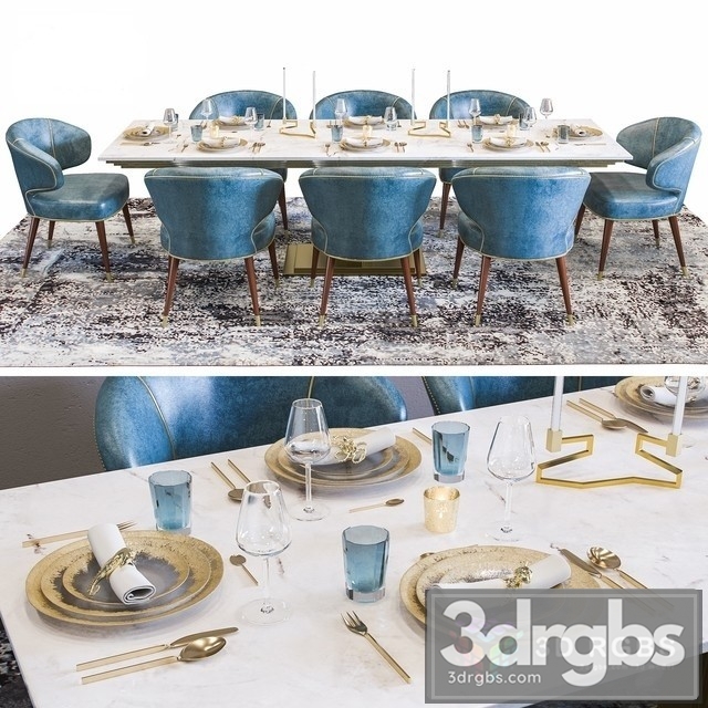 Luxury Ottiu Restaurant Table Set