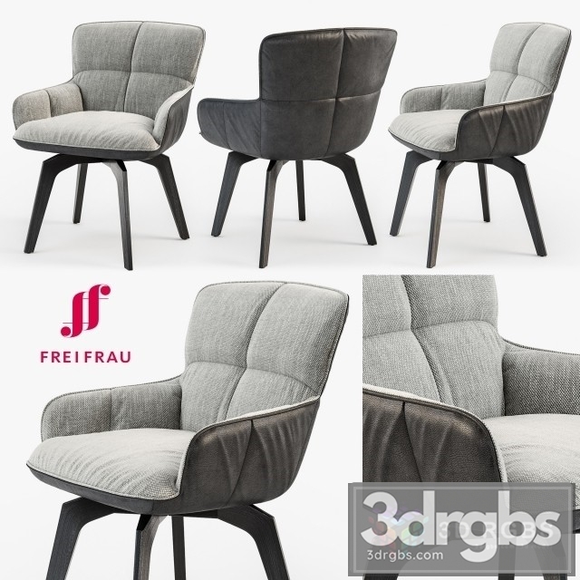 Marla Armchair Low Wooden Frame