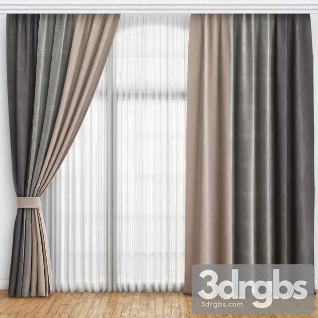 Color Felt Curtain