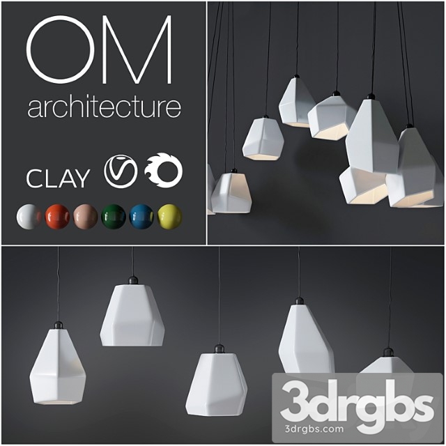 Clay - om architecture lamp