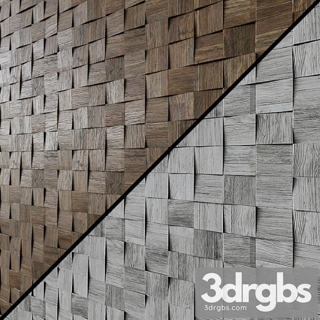 Wall mosaic axi mosaico 3d 6 variants