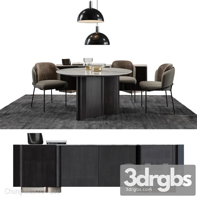 Minotti Set Fil Noir