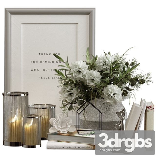 Decorative Set with Candles 8