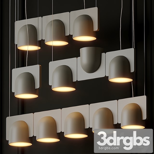 Fontanaarte igloo suspension lamps 4 positions