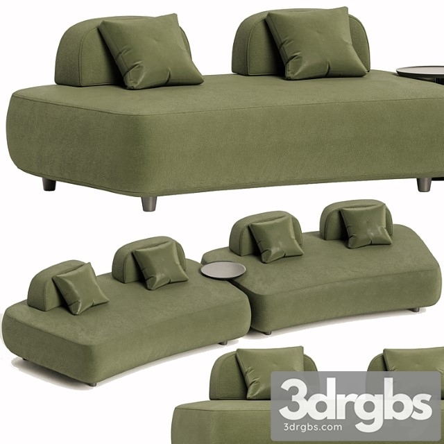 Art nova - curve sofa