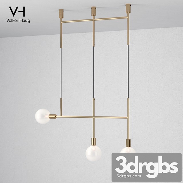 Volkerhaug Triple Kick Pendant Light