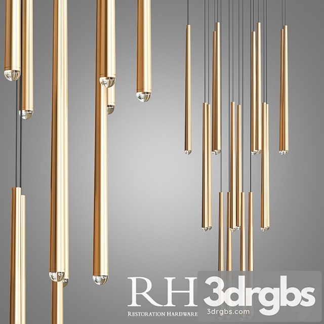 Aquitaine round chandelier collection rh