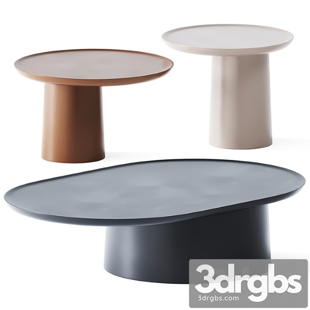 Metal Coffee Tables Louisa by Molteni
