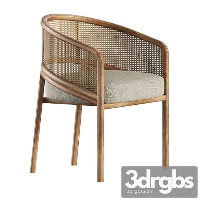 Rattan Spencer Dining Chair 1