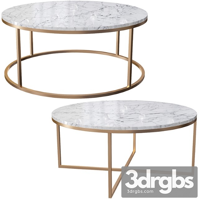 Hollywood & round coffee tables