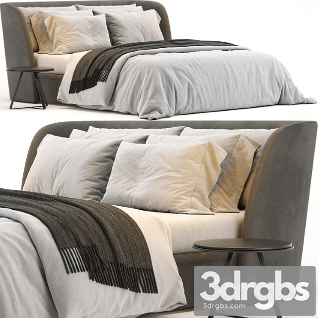 Rolf Benz 1400 Tondo Fabric Bed