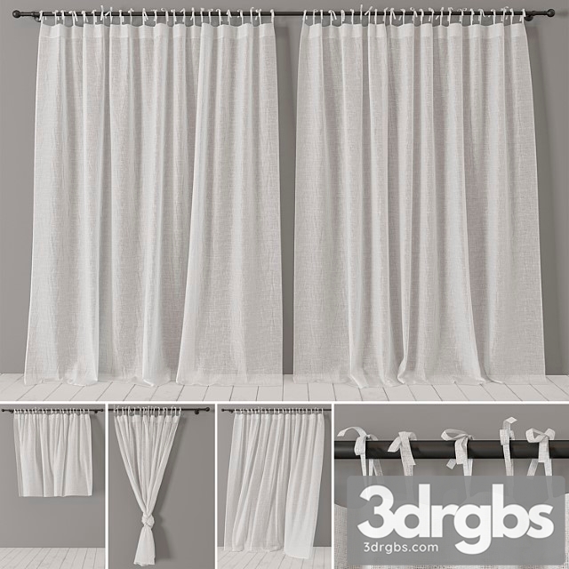 Curtains magic linen