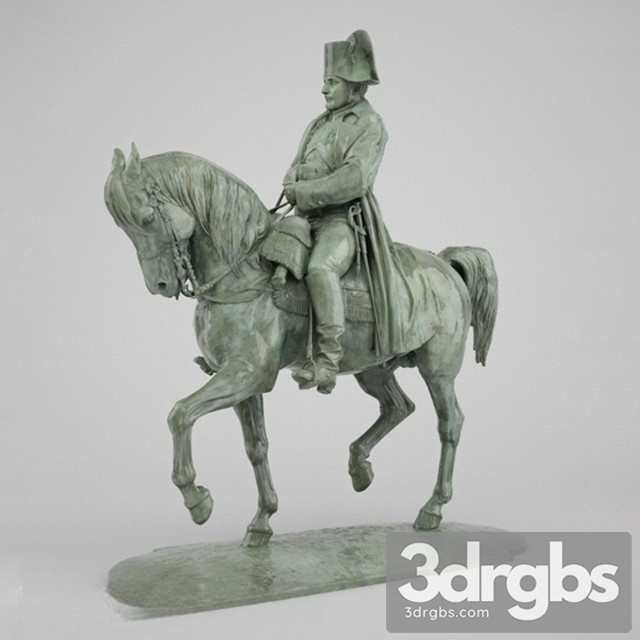 Statue Napoleon Riding Horse