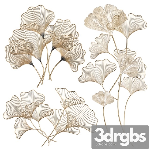 Ginkgo wall decor 2