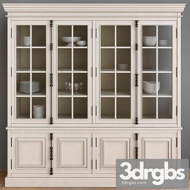 Restoration hardware hutch dining room