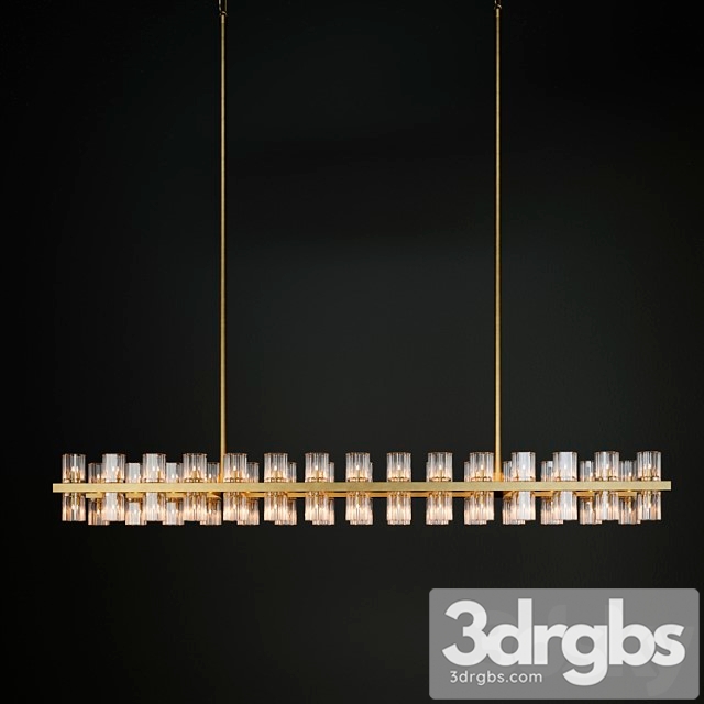 Arcachon linear chandelier