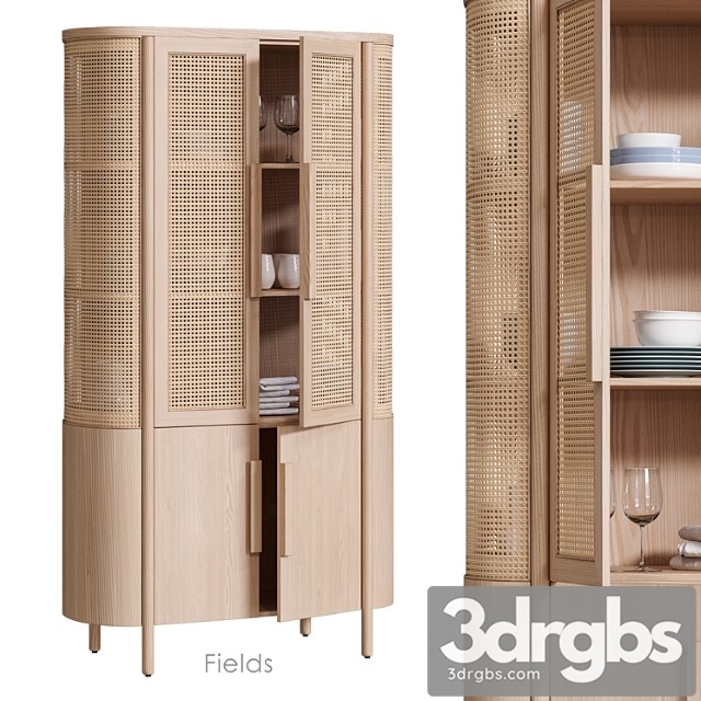 Fields Cabinet For Storage By Crate Barrel