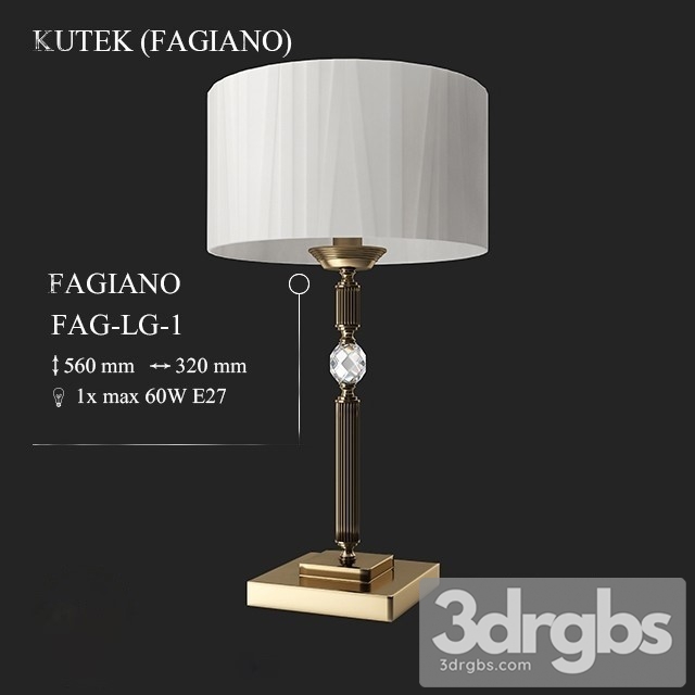 Fagiano Kutek Table Lamp