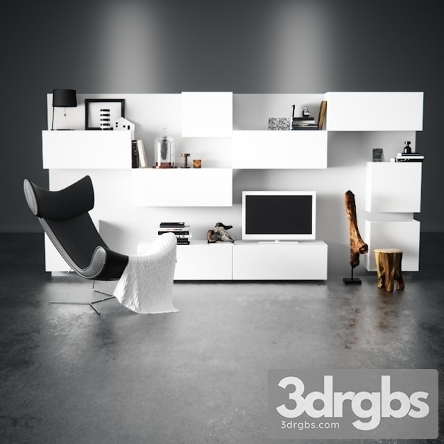 White Sideboard