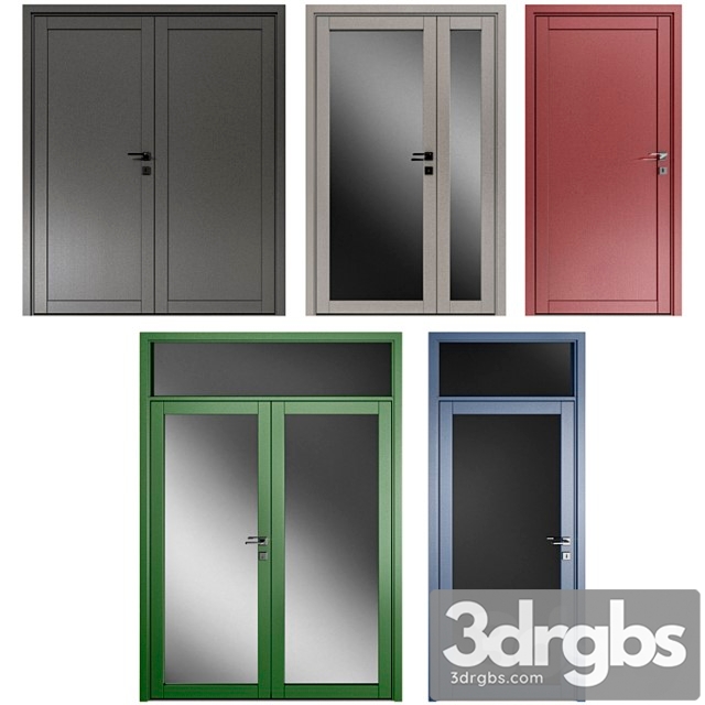 Metal swinging fire doors 2