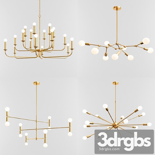 Four exclusive chandelier collection 2