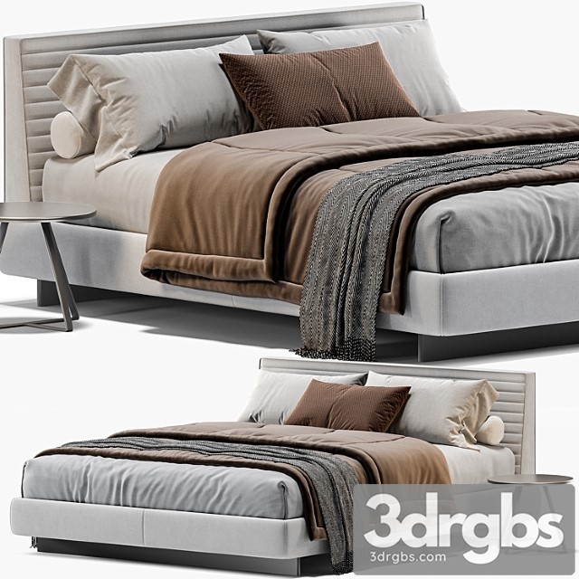 Minotti Roger Bed